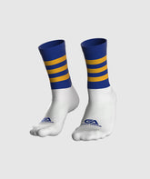 GAA Midi Socks Royal Amber Hoops